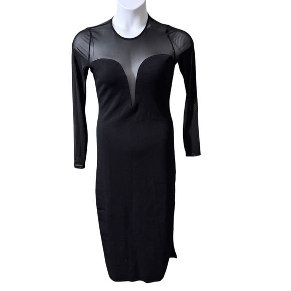 NWOT Astr the Label Black Dress Size Large - Picture 1 of 6